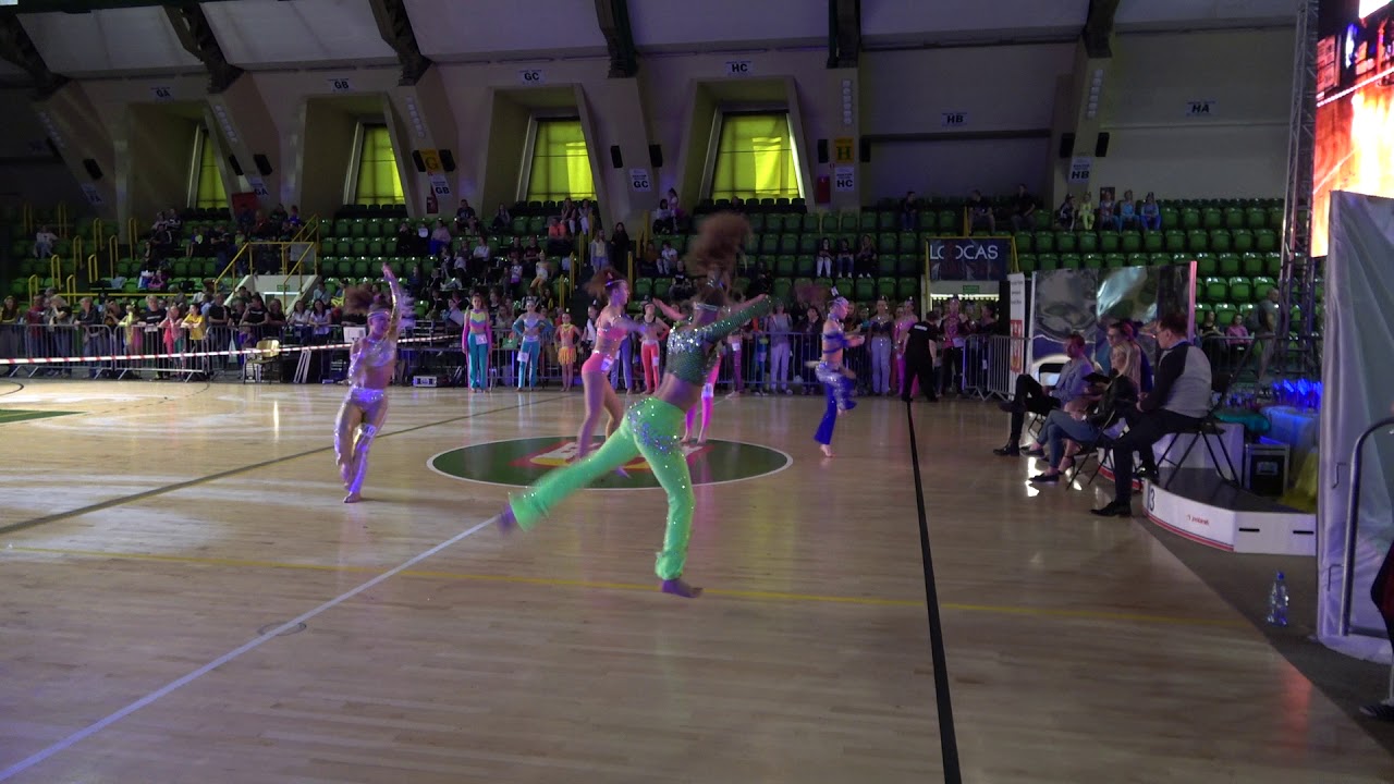 INOWROCŁAW 22.04.2018 DD Solo 14-15 Wiktoria, Amelia, Ola, Gabrysia, Zuzanna taniec sennik