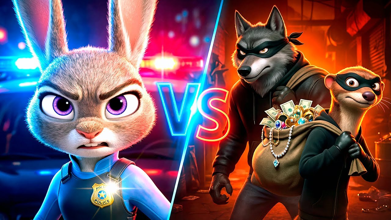 Her FIRST Day Went WRONG... Can a ROOKIE Stop This?  | Zootopia Fan Animation