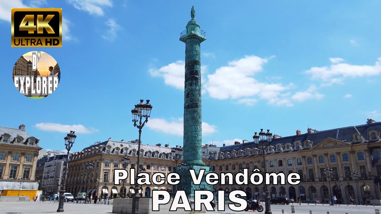 Place Vendome in Paris France