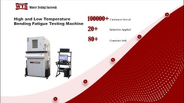 High and Low Temperature Bending Fatigue Testing Machine