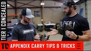 How to Appendix Carry Comfortably