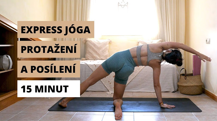EXPRESS JÓGA NA POSILNĚNÍ A PROTAŽENÍ | Jóga na cesty | 15 minut