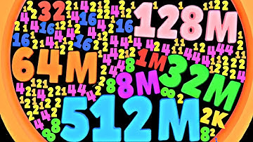 BLOB NUMBERS - Jelly 2048: Number Master Connect & Merge (Asmr Gameplay)