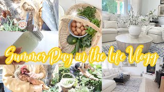 🎉 DAY IN THE LIFE VLOGG // NEW LIVING ROOM DECOR // SUMMER TIME HOMEMAKING 🎉