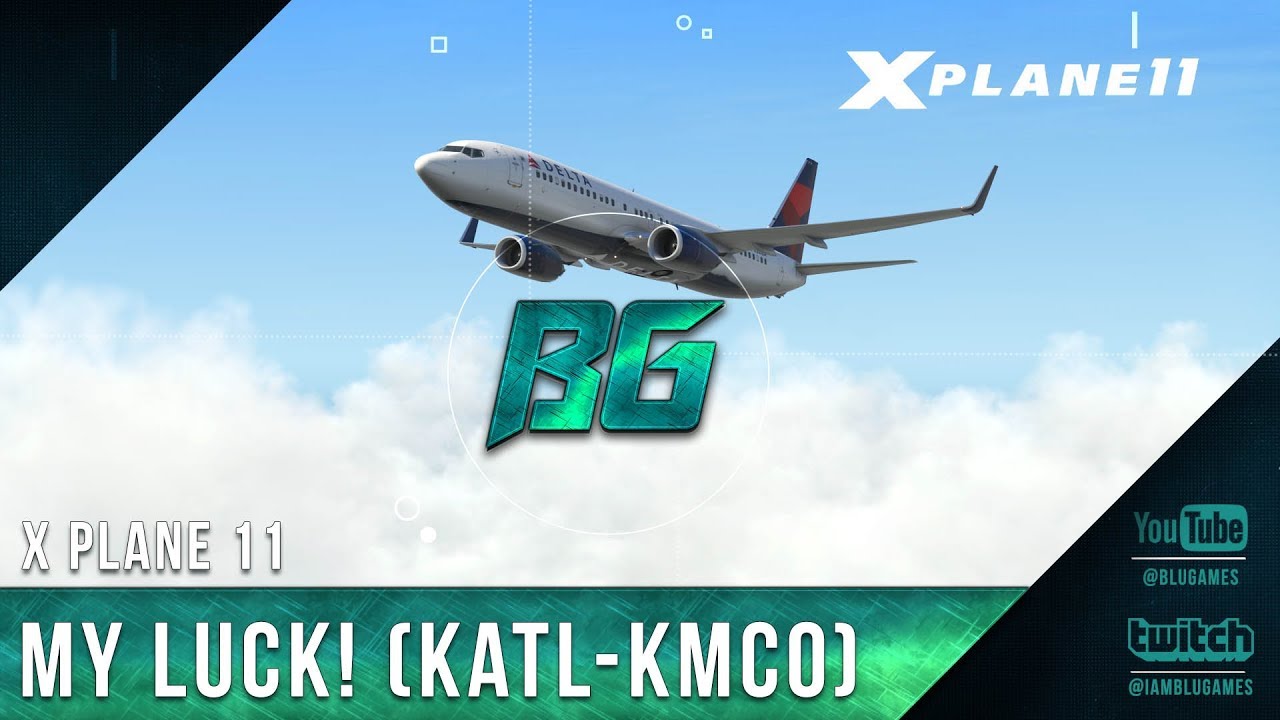 multiplayer master X-Plane | My Luck! (KATL-KMCO)
