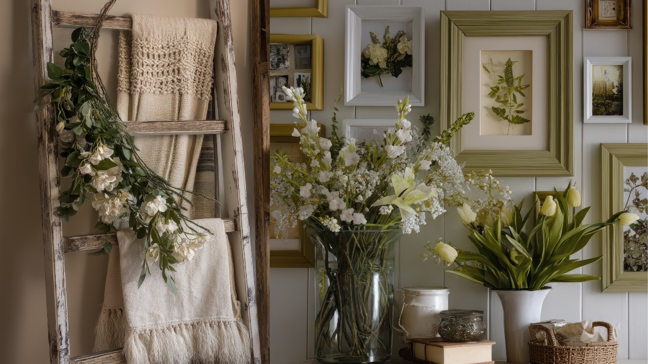 Преобразите свой дом с помощью идей для оформления интерьера в стиле фермерского дома от Olive & ...