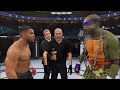 Mike Tyson vs. Donatello Turtle - EA Sports UFC 4 - Boxing Stars 🥊