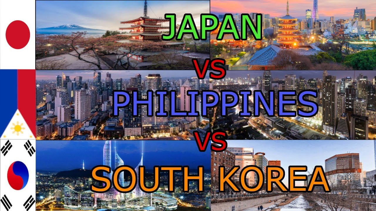 Which Country Has The Most Beautiful Cities??? Japan VS. Philippines VS