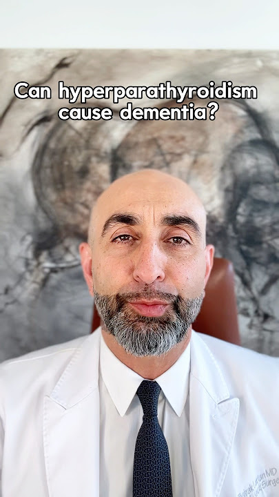 Is it really dementia, or just untreated hyperparathyroidism?