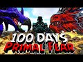 I Have 100 Days To Beat Ark Primal Fear!