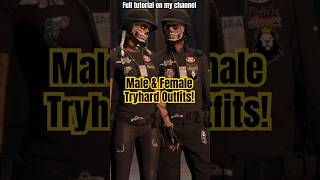 GTA5 Male and Female tryhard outfits! 🤠 #shorts #gta5 #gta5online #gta #gaming
