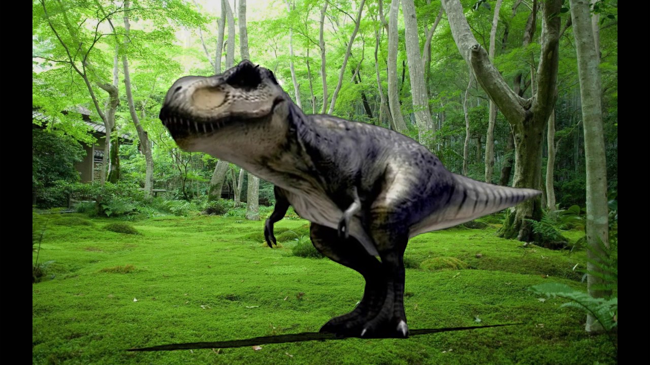 Animasi 3D Dinosaurus - YouTube