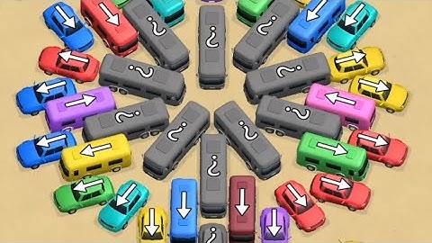 Car Jam Level 47 Game Walkthrough || Bus Out - Bus Jam Puzzle Game