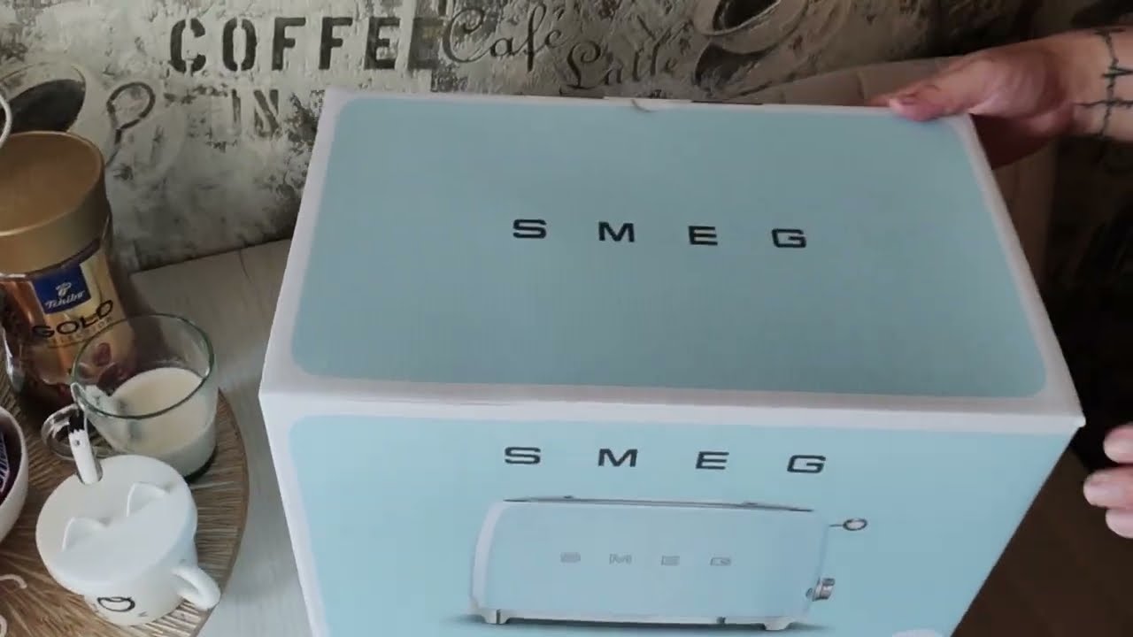 Тостер Smeg распаковка