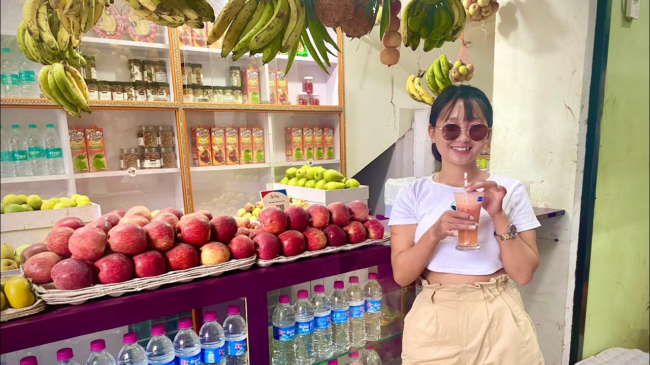 One of the best Fresh juice shop Naharlagun Joram Yanu YouTube