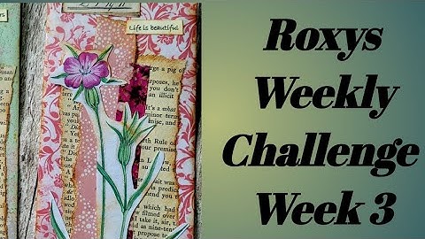 #roxysweeklychallenge 2023| WEEK 3| Tall Narrow Envelopes