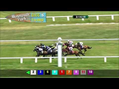 video thumbnail for MONMOUTH PARK 07-04-22 RACE 5