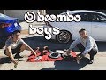 BREMBO BIG BRAKE KIT on Lexus IS