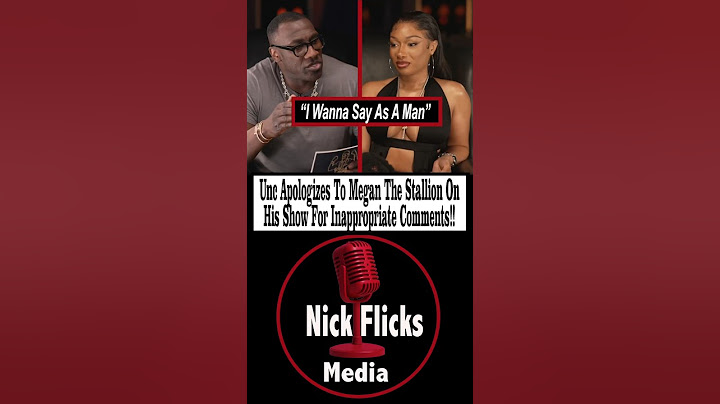 Shannon Sharpe Apologizes To Megan The Stallion On His Show For Inappropriate Comments!