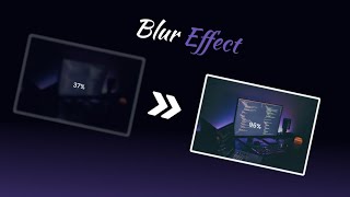 Image Loading Blur  Effect using HTML,CSS & JavaScript.