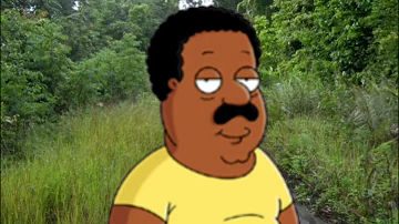 Cleveland brown runs up to you singing his theme song then runs away