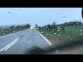 Golden Hour Drive by the Water | Relaxing Denmark POV 4K