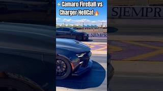 Camaro Fireball Vs Dodge Charger Hellcat En Chihuahua México 🚦⚡️