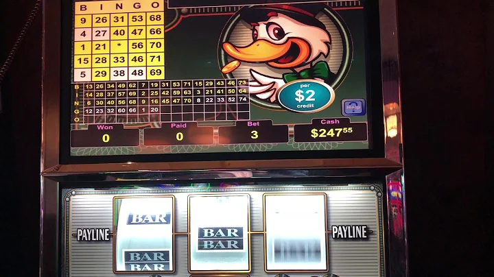 VGT Slots  Lucky Ducky  $6 Max Several Red Spin Wins Bingo Patterns Choctaw Casino, Durant, OK.