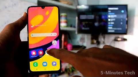 How to do screen mirroring in Samsung Galaxy F41