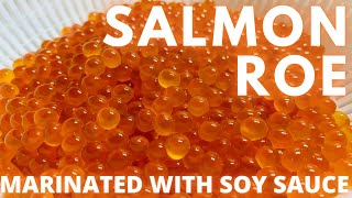 【How to Make Soy Sauce Marinated Ikura】Tasty Salmon Roe Recipe by Sushi Chef【銀座の寿司職人が教えるイクラの醤油漬け】