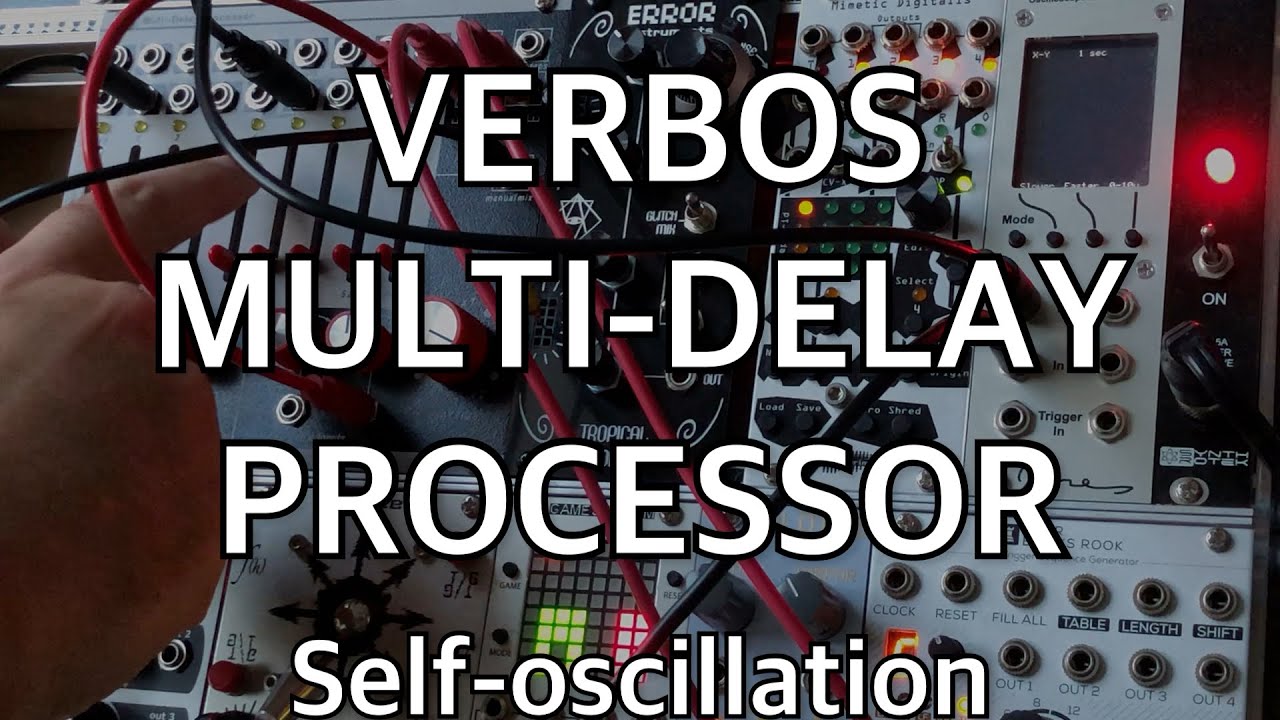 Verbos Multi Delay Processor - MOD WIGGLER