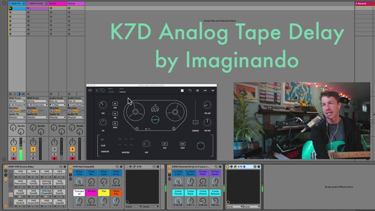 K7D Analog Tape Delay Plugin by Imaginando YouTube