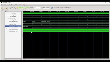 Curso VHDL.V133. Testbench: transmisor de la UART RS-232 enviando un mensaje. Simulación con GTKWave
