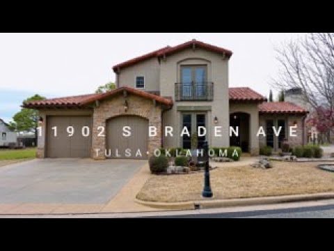11902 S Braden Ave, Tulsa, OK home video tour