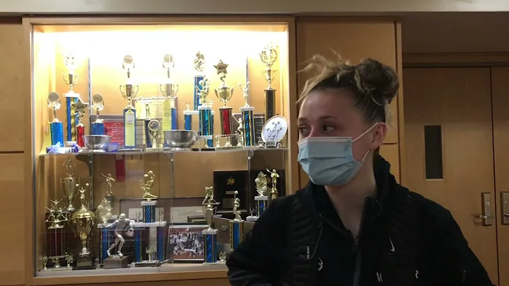 Windsor Senior Rebecca Fraley on Thursdays win ove...