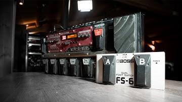 BOSS RC-300 External Foot Switch Setup - Tutorial