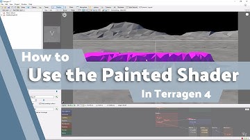 Terragen 4 Basics: Using the Painted Shader