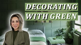 GO GREEN! The ULTIMATE Inspiration Guide for DECORATING WITH GREEN (Light & Airy vs. Dark & Moody)