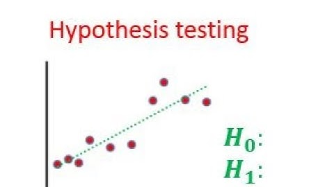 linear regression  - 5 of 5 - hypothesis testing