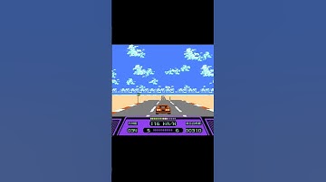 Rad Racer #Nintendo || NES || #Racing || #NostalgicGame #shorts #shortsgame