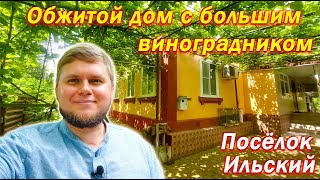 Обжитой уютный дом в предгорье | Поселок Ильский | Дом в тихом месте с большим виноградником