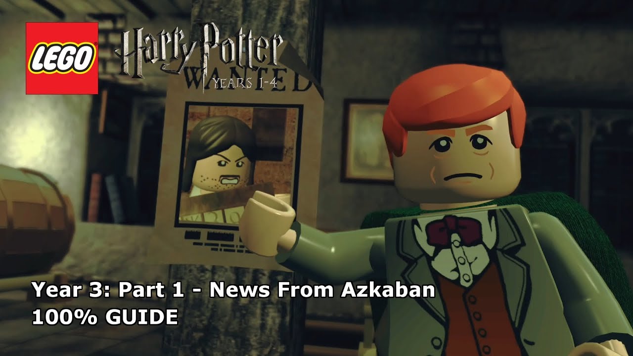 Lego Harry Potter: Years 1-4 – News Azkaban 100% Guide