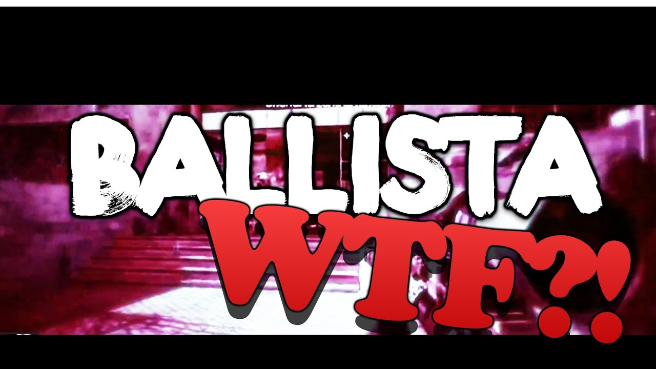 EPIC/FUNNY DIAMOND BALLISTA GLITCH - TUTORIAL