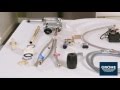 Видео инструкция по установке сенсорных смесителей GROHE Minta Touch