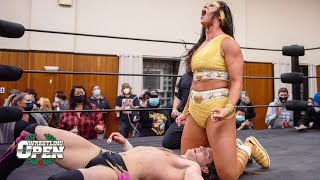 [Free Match] Megan Bayne v Kevin Giza | Beyond Wrestling Open (Intergender Mixed All Elite AEW Dark)