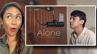 Dimas Senopati - Heart - Alone (Cover ) | Reaction