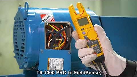 Using the Fluke T6-1000 PRO Electrical Tester to Safely See Voltage and Current