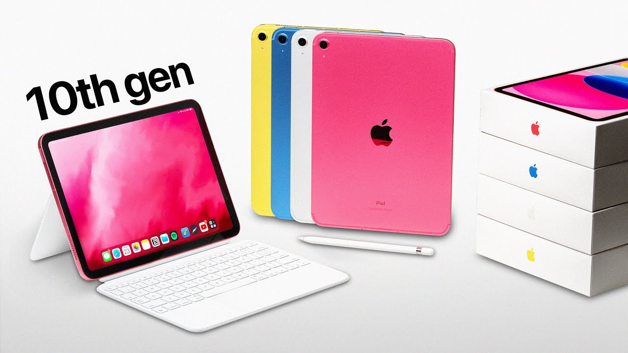 iPad 10th generation Unboxing - All Colors! 