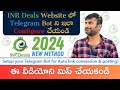 How to Setup INRdeals Telegram Bot in Telugu New Method 2024