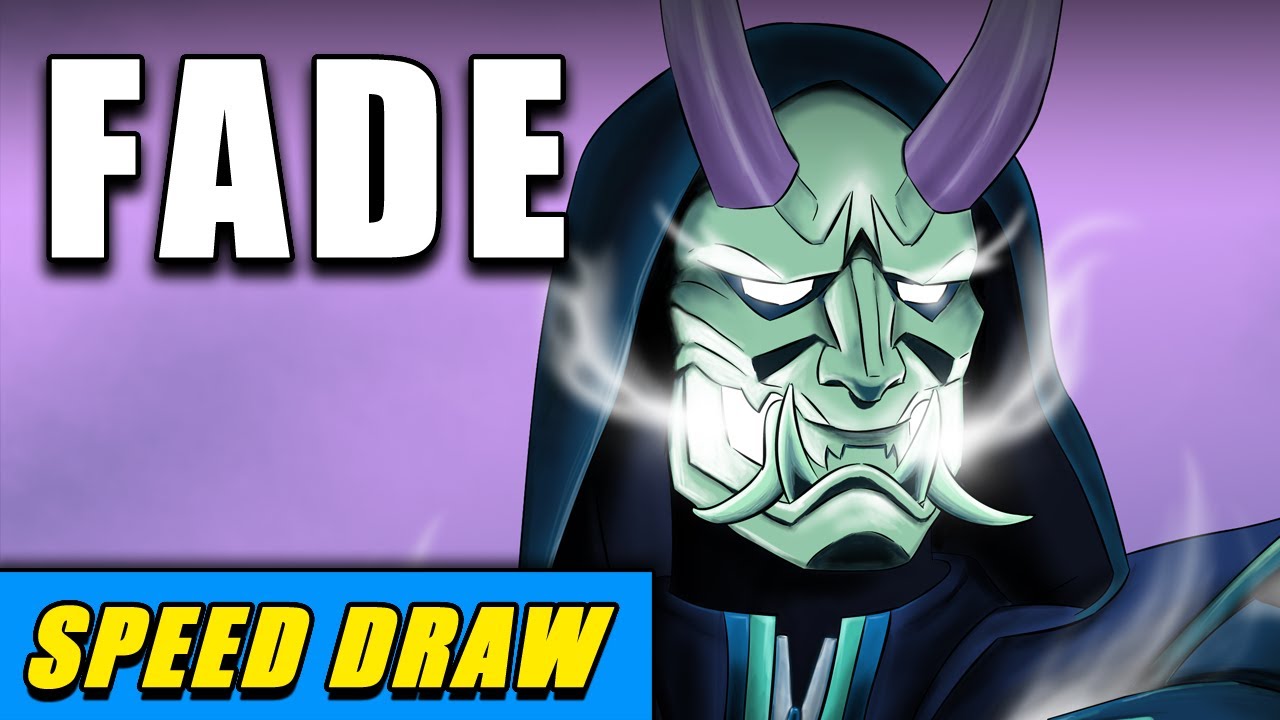 Drawing The Fade Skin From Fortnite Chapter 2 Season 3 Speed Draw Speedpaint Youtube